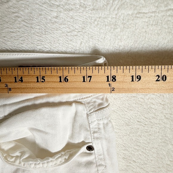 Lucky Brand Womens Sweet N Crop Jeans White Size 12/31 Bootcut Crop - Picture 6 of 9
